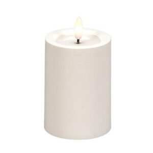 Blockljus KONSTSMIDE LED timer vit 10cm