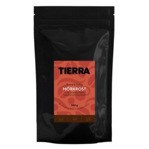 Kaffe TIERRA Mörkrost Malet 500g