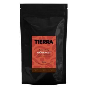 Kaffe TIERRA Mörkrost Hela Bönor 1kg