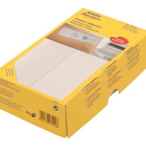 Etikett AVERY frankering 128x38mm 500/fp