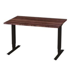 Bord höj/sänk Pro 1200x800 valnöt/svart