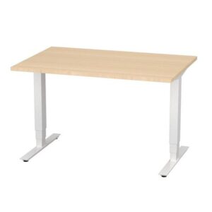 Bord höj/sänk Pro 1200x800 björk/vit