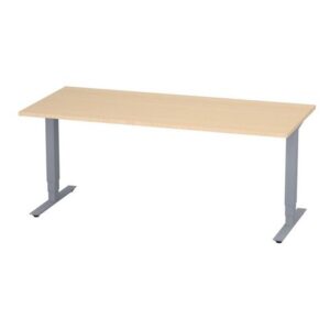Bord höj/sänk Pro 1800x800 björk/silver