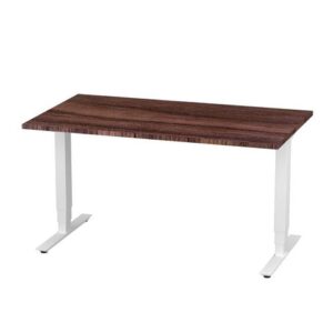 Bord höj/sänk Pro 1400x800 valnöt/vit