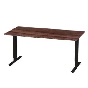 Bord höj/sänk Pro 1600x800 valnöt/svart