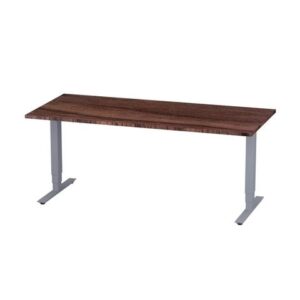 Bord höj/sänk Pro 1800x800 valnöt/silver