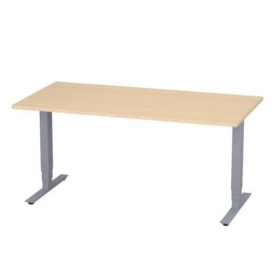 Bord höj/sänk Pro 1600x800 björk/silver