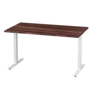 Bord höj/sänk Basic 1400x800 valnöt/vit