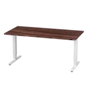 Bord höj/sänk Pro 1600x800 valnöt/vit