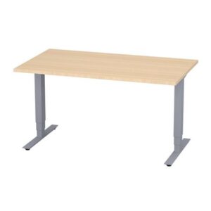 Bord höj/sänk Pro 1400x800 björk/silver