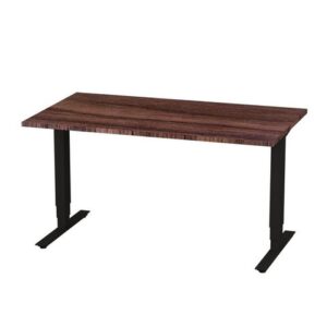 Bord höj/sänk Pro 1400x800 valnöt/svart