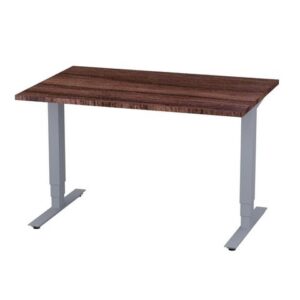 Bord höj/sänk Pro 1200x800 valnöt/silver