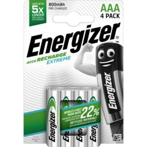 Batteri Laddbar ENERGIZER AAA Extr. 4/fp