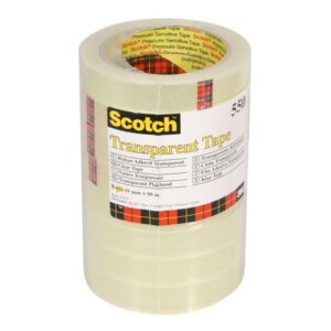 Kontorstejp SCOTCH 550 transp. 66mx19mm