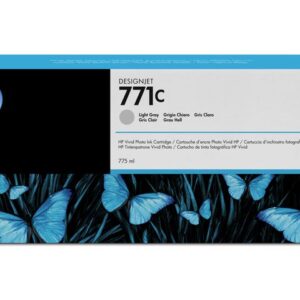 Bläckpatron HP B6Y14A 771C ljugrå