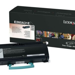 Toner LEXMARK E260A31E 3,5K svart