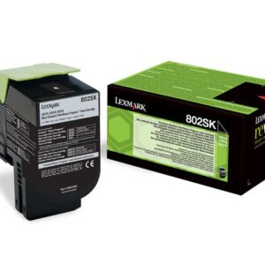Toner LEXMARK 80C2SK0 802SK 2,5K svart