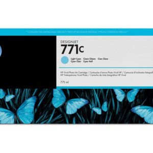 Bläckpatron HP B6Y12A 771C ljucyan