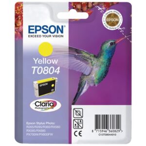 Bläckpatron EPSON C13T08044010 gul