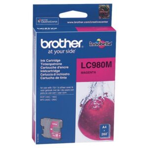 Bläckpatron BROTHER LC980M magenta