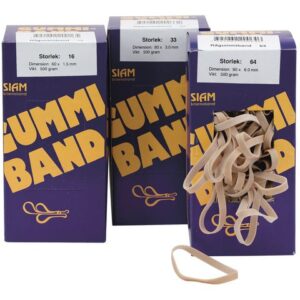 Gummiband 100x3mm nr34 500g 592/fp