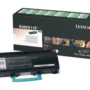 Toner LEXMARK E460X11E 15K svart