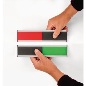 Dörrskylt LEGAMASTER upptaget /ledigt