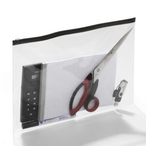 Blixtlåspåse DURABLE Zip A4 svart 5/fp