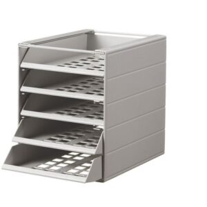 Blankettbox Idealbox Basic 5-fack grå