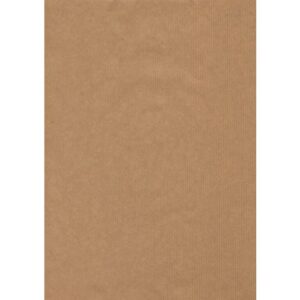 Presentpapper ribbat brun 57cmx10m