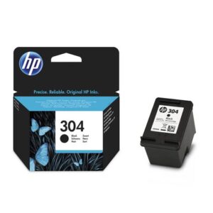 Bläckpatron HP N9K06AE 304 svart