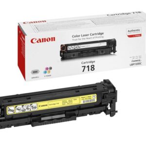 Toner CANON 2659B002 718Y 2,9K gul