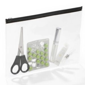 Blixtlåspåse DURABLE Zip A5 svart 5/fp