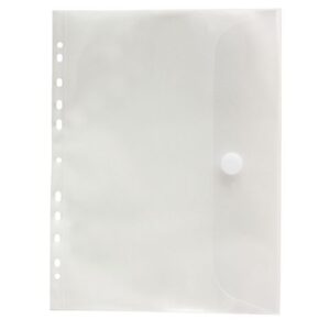 Kuvertficka A4 transparent 25/fp