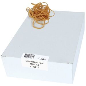 Gummiband 80x1,7mm nr18 1kg 3090/fp
