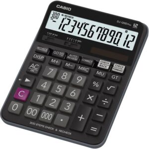 Bordsräknare CASIO DJ-120D Plus svart
