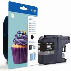 Bläckpatron BROTHER LC123BK svart