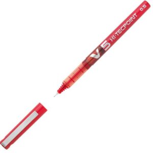 Bläckkulpenna PILOT Hi-Tec V5 0,5 röd