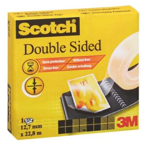 Dubbelhäftande tejp SCOTCH 22,8mx12,7mm