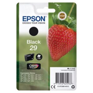 Bläckpatron EPSON C13T29814012 svart