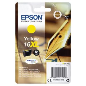 Bläckpatron EPSON C13T16344012 gul