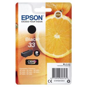 Bläckpatron EPSON C13T33314012 svart