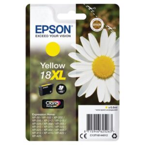 Bläckpatron EPSON C13T18144012 XL gul