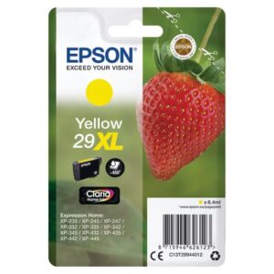 Bläckpatron EPSON C13T29944012 XL gul