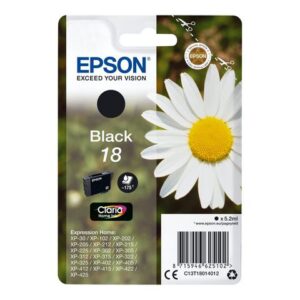 Bläckpatron EPSON C13T18014012 svart