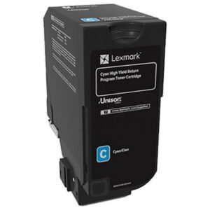 Toner LEXMARK 74C2HC0 12K cyan