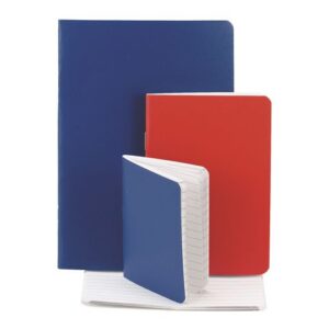 Anteckningsbok Häft omsl A7 blå 40bl