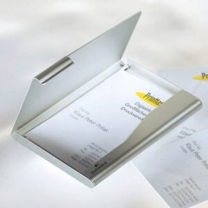 Visitkortshållare DURABLE aluminium