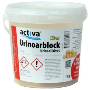 Urinoarblock ACTIVA Citron (ca 50st) 1kg