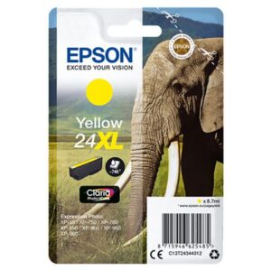 Bläckpatron EPSON C13T24344012 gul